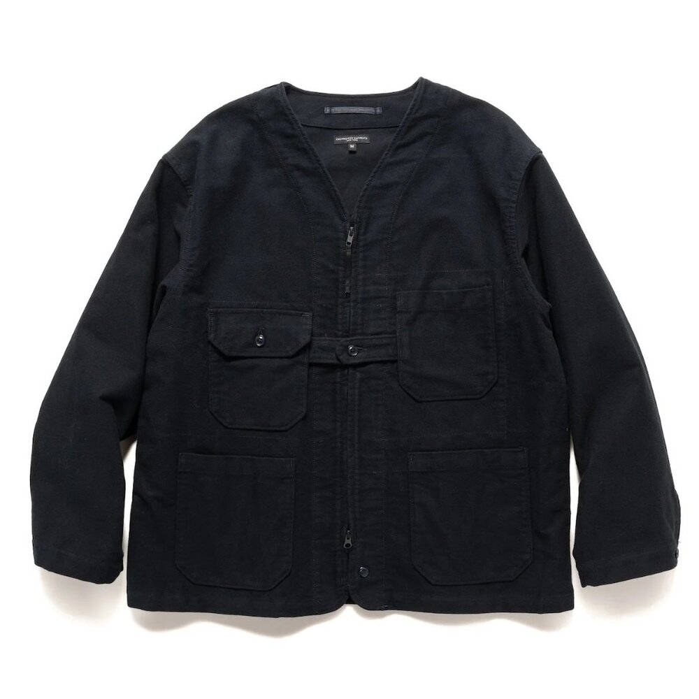 Engineered Garments, Black Kangaroo-Pocket Shooting Jacket